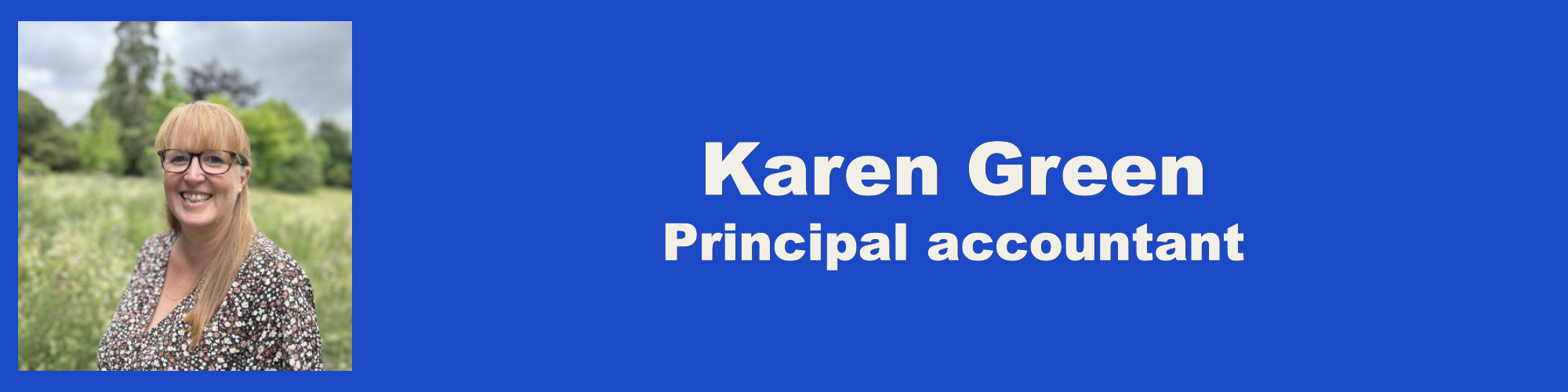 Karen Green banner