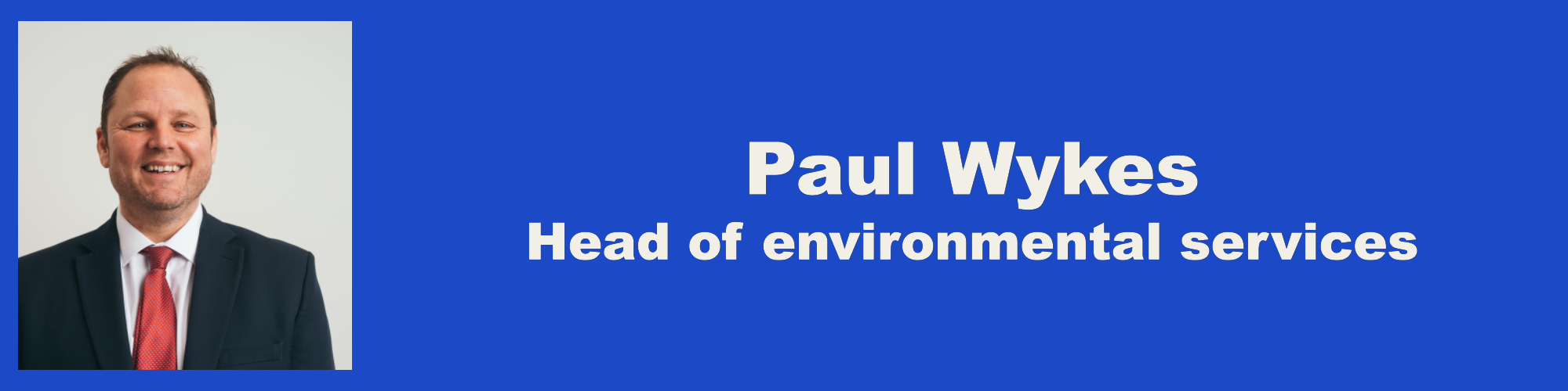 Paul Wykes banner