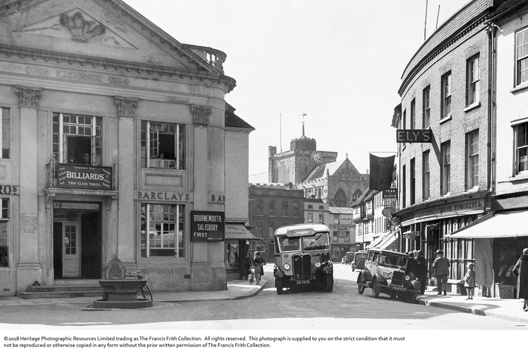 Old Corn Exchange, Romsey, 1932