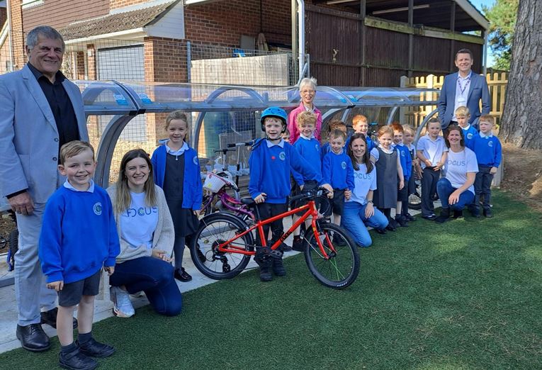 Cupernham Bike Shelter