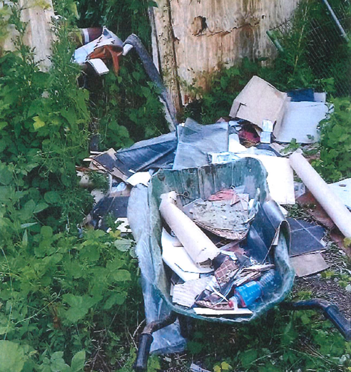 Upper Clatford fly-tip