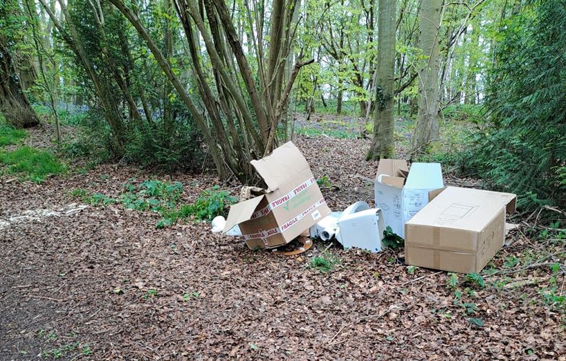 Privet Lane fly-tip