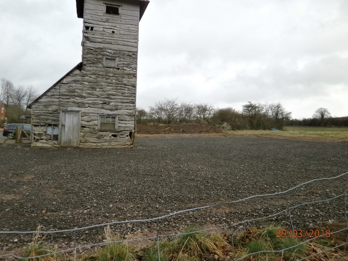 The water tower, Goodworth Clatford, as of inspection in March 2018