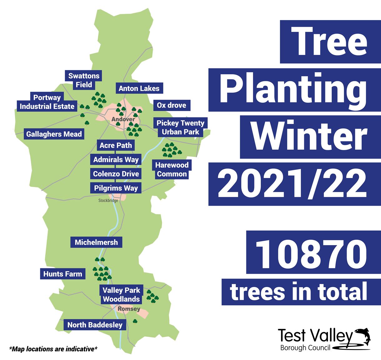 Tree Planting Map