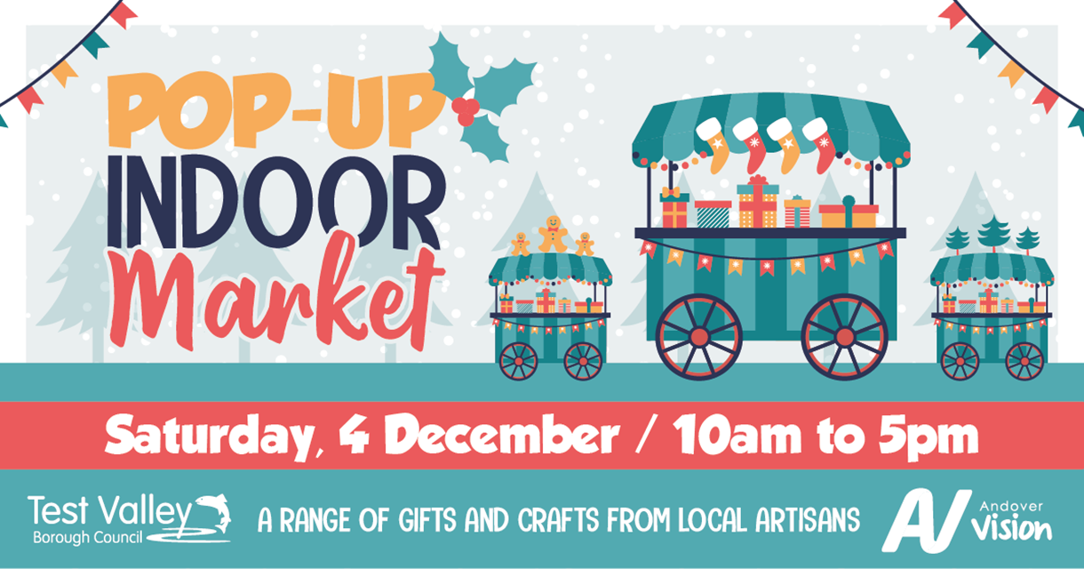 Pop-up indoor market 4 December
