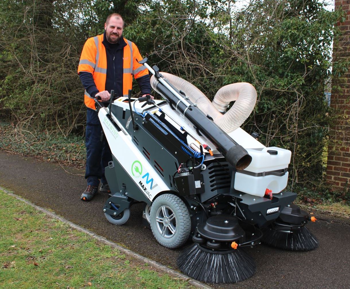 New electric pavement sweepers