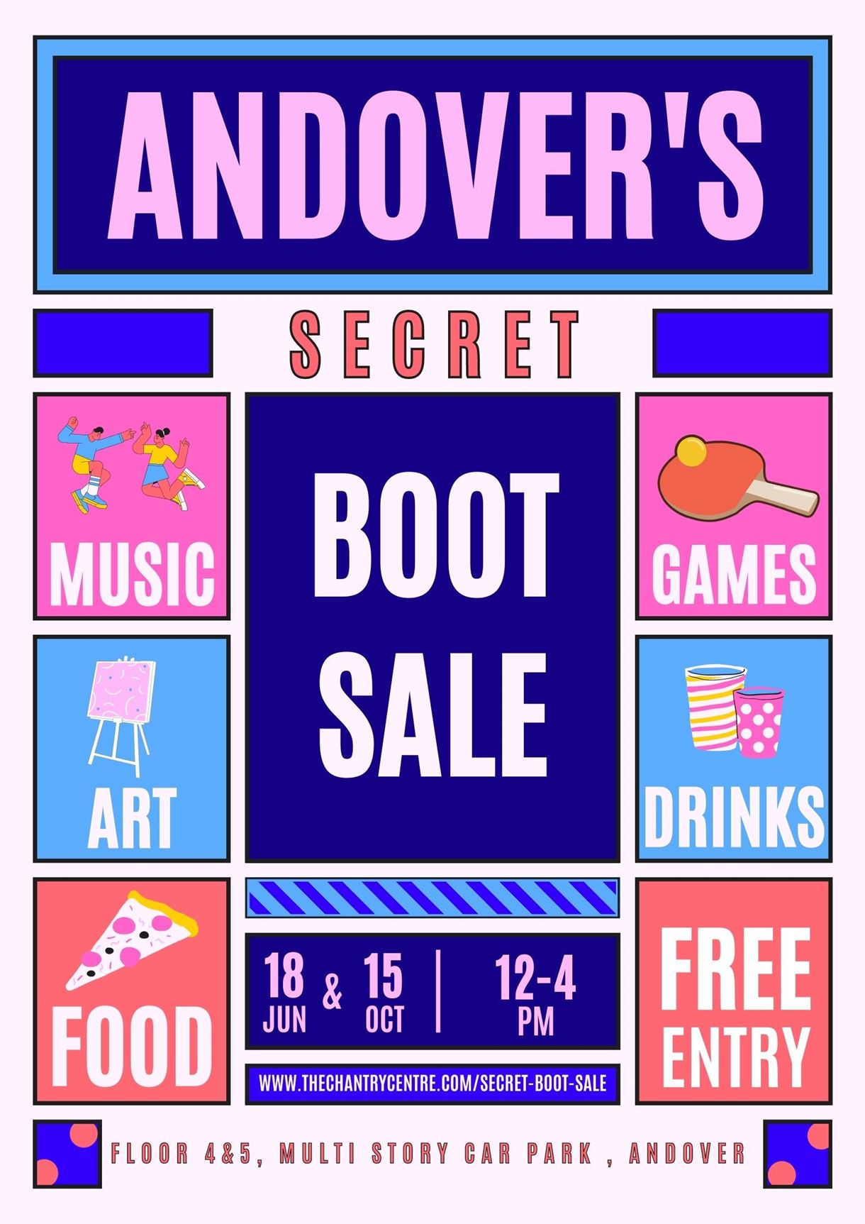 Secret Boot Sale poster