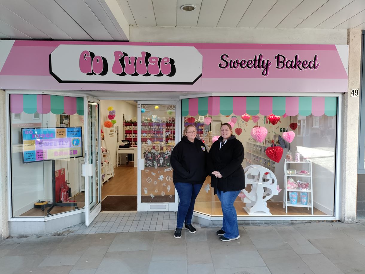 Go Fudge shop front revamp backed by council grant